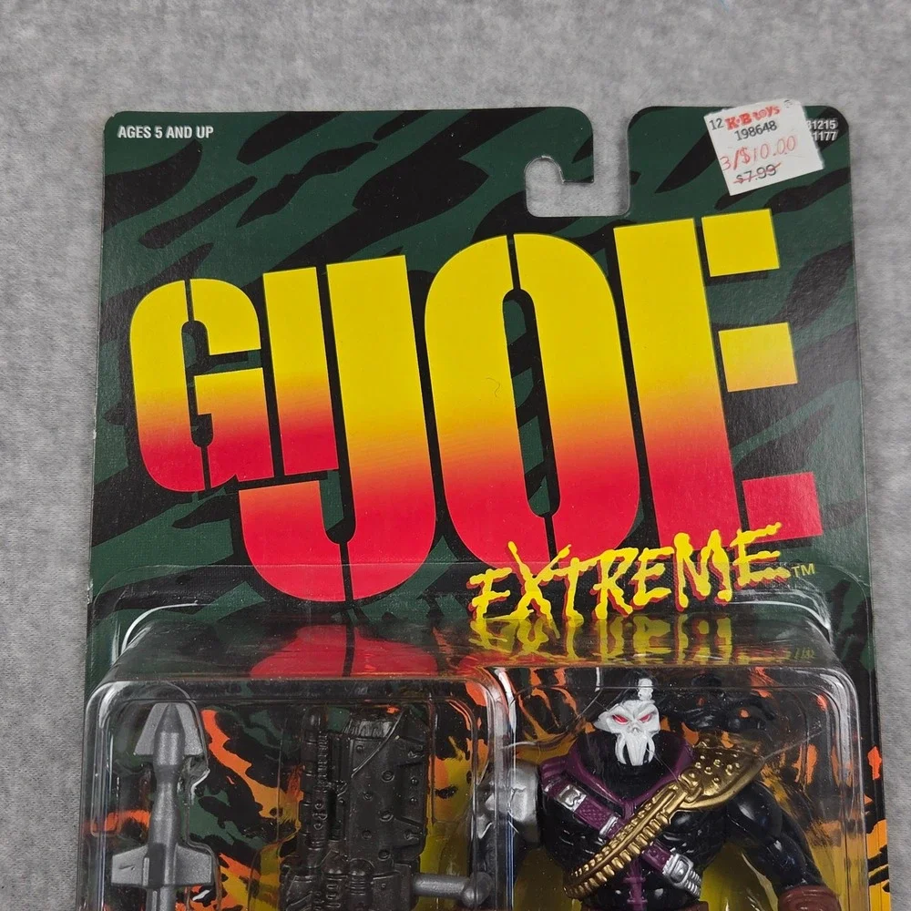GI Joe Extreme Iron Klaw Action Figure 1995 Kenner Vintage New Sealed